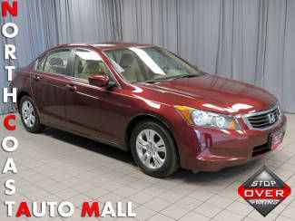 2008(08) honda accord lx-p beautiful burgundy! clean! save huge! we finance!!!