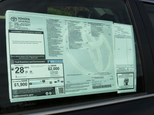 2014 toyota camry se