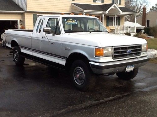 1991 ford f-250 xlt lariat extended cab pickup 2-door 5.8l
