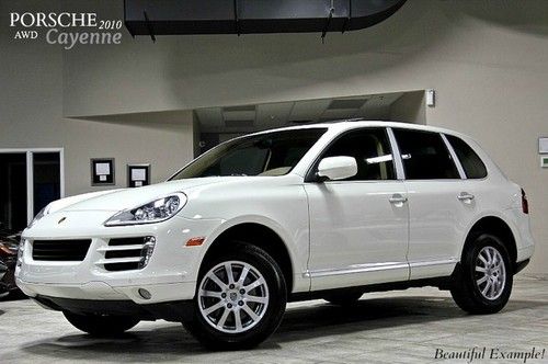 2010 porsche cayenne awd one owner! navigation heated seats xm ipod psm moonroof
