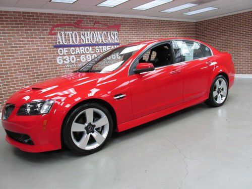 09 pontiac g8 gt sport leather premium pkg