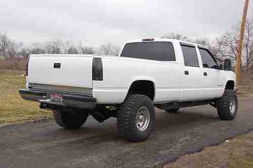 2000 Chevrolet K3500 lifted ,new paint, 35's,, image 4