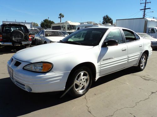 1999 pontiac grand am se sedan 4-door 2.4l, no reserve