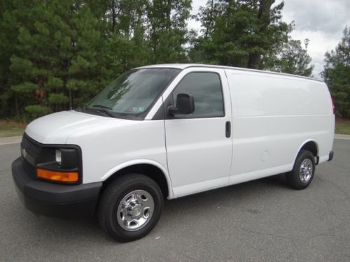 Chevrolet : 2008 express 2500 cargo v8 shelves/bins 96k miles records