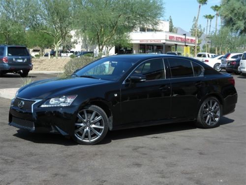 2013 lexus gs350 f-sport loaded way below wholesale msrp over 57k black beauty