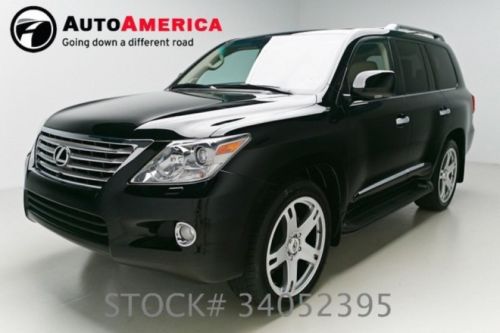 2010 lexus lx570 4x4 27k low miles nav rearcam sunroof vent seats one 1 owner