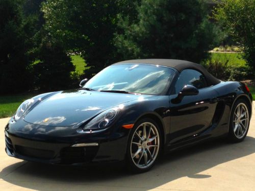 2013 porsche boxster s w/launch controls pdk chrono premium pkg pvt bose sport