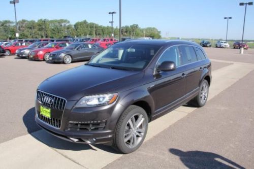 2013 audi q7 quattro 4dr 3.0t premium plus awd gray---one owner