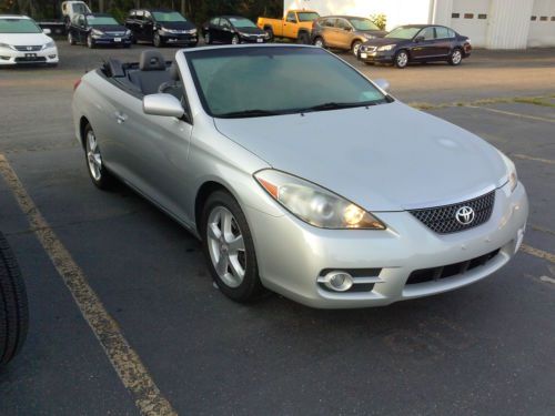 2007 toyota solara sle v6 convertible htd leather 56k  ,lqqk