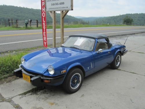 1980 triumph spitfire base convertible 2-door