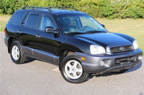 2003 hyundai santa fe lx for sale~leather~alloys~v6~auto~heated seats~awesome!