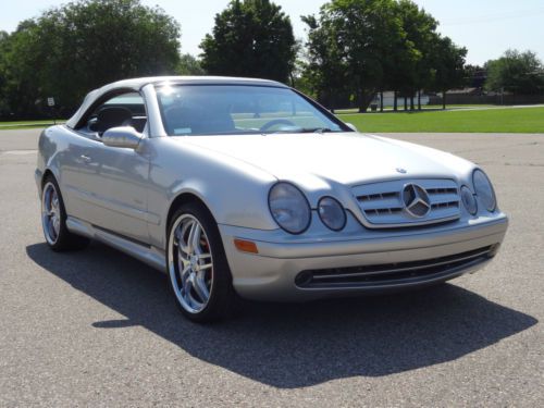 2000 mercedes-benz clk430 amg convertible 2-door 4.3l 46k miles must see vehicle