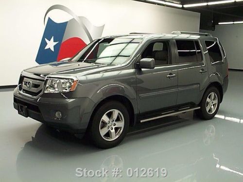 2010 honda pilot ex-l 8-pass leather sunroof dvd 53k mi texas direct auto