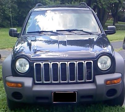 Black 2003 jeep liberty sport 4wd utility 4-door 3.7l