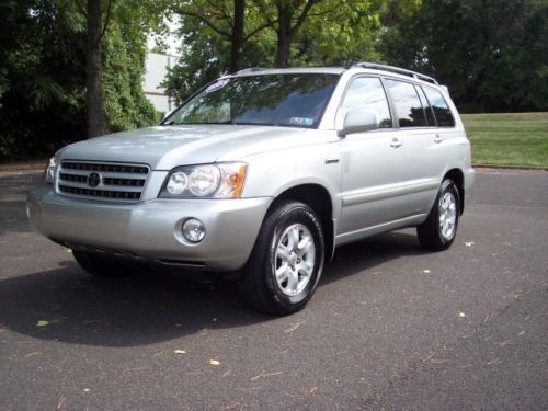 Highlander limited. 4 wheel drive, leather, , sunrrof, loaded, 1 owner, must see