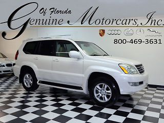2004 lexus gx470 awd pearl white with neutral htd seats 3rd row 1 0wner
