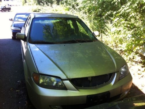 2002 mazda protege being sold for parts only!  no reserve!