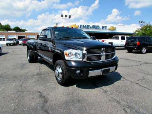 2009 dodge ram 3500 laramie cummins turbo diesel 4x4 quad cab dually truck 4wd