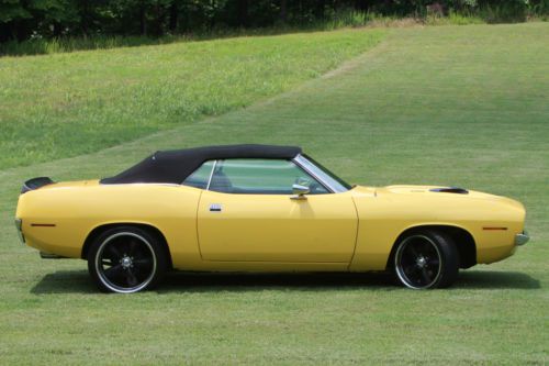 1970 convertible cuda yellow w/ 340 six pack