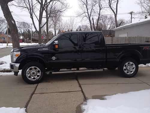 2012 ford f250 6.7 liter diesel  crew cab fx4