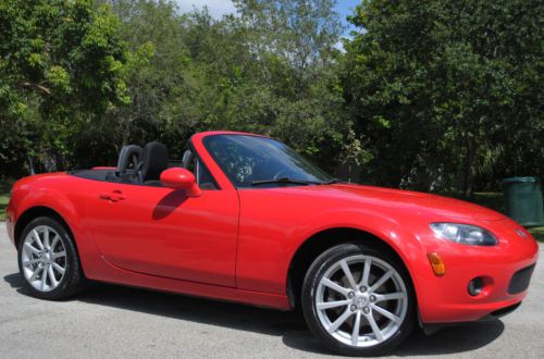 2008 MAZDA MX-5 MIATA SPORT CONVERTIBLE 2.0L 4Cyl, AUT TRANS, CLOTH, NO RESERVE, image 2