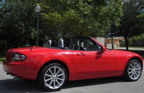 2008 MAZDA MX-5 MIATA SPORT CONVERTIBLE 2.0L 4Cyl, AUT TRANS, CLOTH, NO RESERVE, image 5