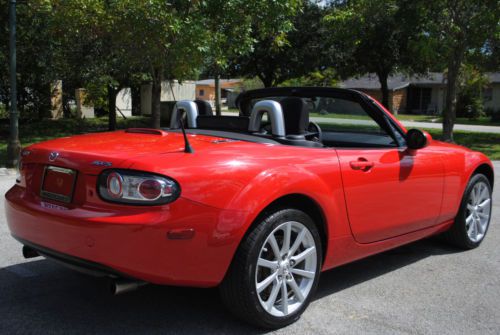 2008 MAZDA MX-5 MIATA SPORT CONVERTIBLE 2.0L 4Cyl, AUT TRANS, CLOTH, NO RESERVE, image 6