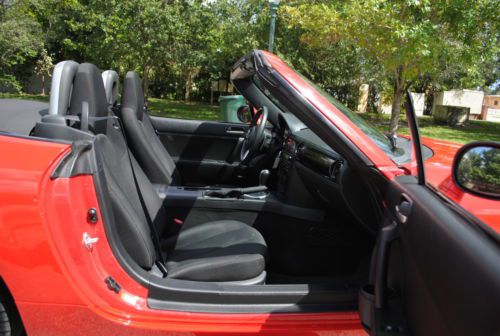 2008 MAZDA MX-5 MIATA SPORT CONVERTIBLE 2.0L 4Cyl, AUT TRANS, CLOTH, NO RESERVE, image 44