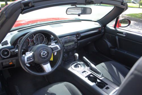 2008 MAZDA MX-5 MIATA SPORT CONVERTIBLE 2.0L 4Cyl, AUT TRANS, CLOTH, NO RESERVE, image 51
