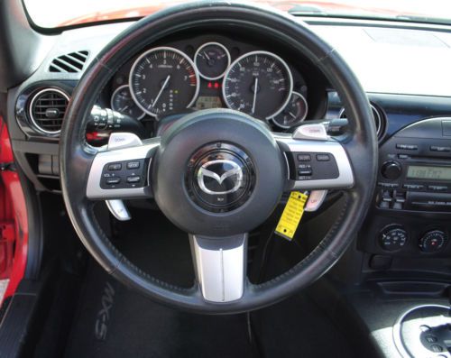 2008 MAZDA MX-5 MIATA SPORT CONVERTIBLE 2.0L 4Cyl, AUT TRANS, CLOTH, NO RESERVE, image 52