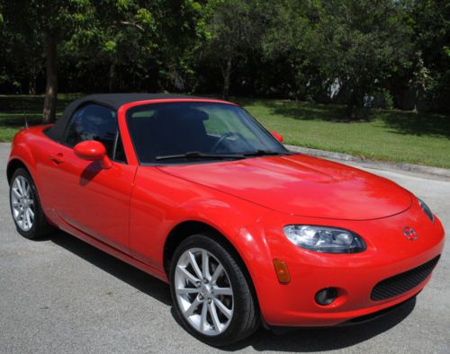 2008 MAZDA MX-5 MIATA SPORT CONVERTIBLE 2.0L 4Cyl, AUT TRANS, CLOTH, NO RESERVE, image 57