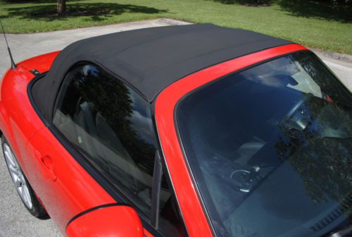 2008 MAZDA MX-5 MIATA SPORT CONVERTIBLE 2.0L 4Cyl, AUT TRANS, CLOTH, NO RESERVE, image 58