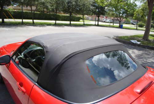 2008 MAZDA MX-5 MIATA SPORT CONVERTIBLE 2.0L 4Cyl, AUT TRANS, CLOTH, NO RESERVE, image 61