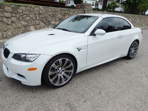 2013 bmw m3 cabriolet 9,000 miles v8 carbon fiber 1 calif. owner