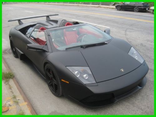 2008 lp640 convertible used 6.5l v12 48v  awd premium e-gear save big!