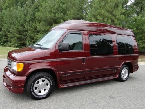 Ford : 2005 e150 southern comfort hightop conversion van 58k miles warranty