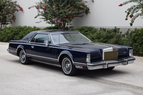 1979 lincoln mark v collector&#039;s series - 27,000 miles