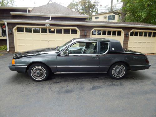 1986 mercury cougar ls sedan 2-door 5.0l w/ electronic fuel injected 302-v8  efi