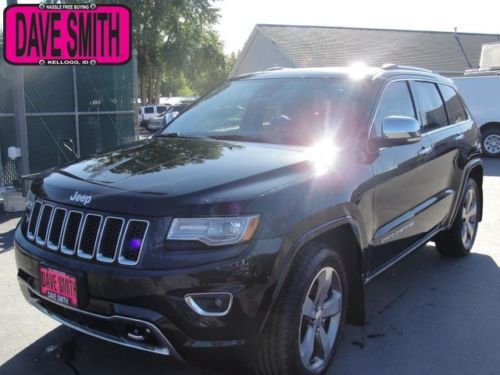 14 jeep grand cherokee overland 4x4 heated leather seats sunroof remote start