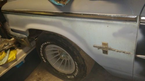 1963 ford galaxie 500 xl convertible parts car