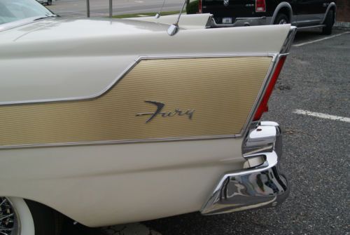 1956 Plymouth Fury - Only 69,844 original miles - Very well equipped! No Reserve, image 11