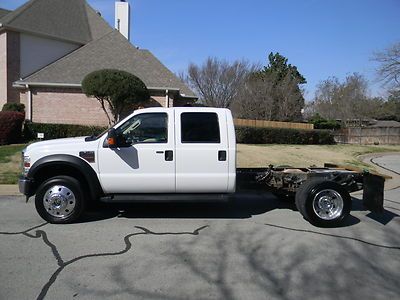 08 f450 superduty crew cab 4x4 6.4l diesel