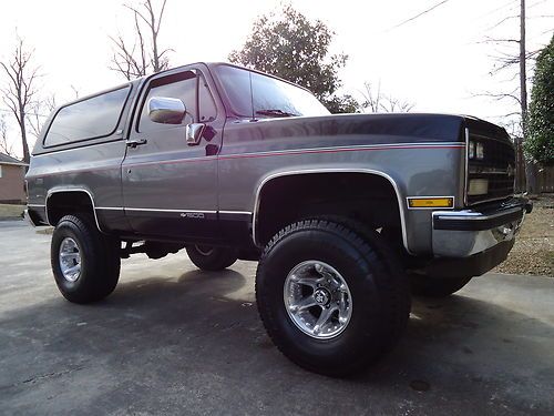 1989 chevrolet k-5 blazer