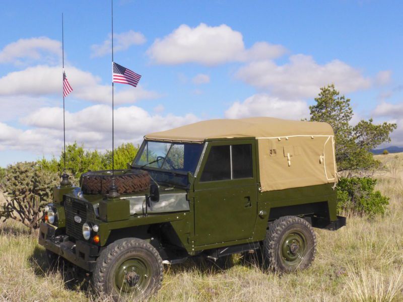 1975 land rover defender rhd radio military air portable