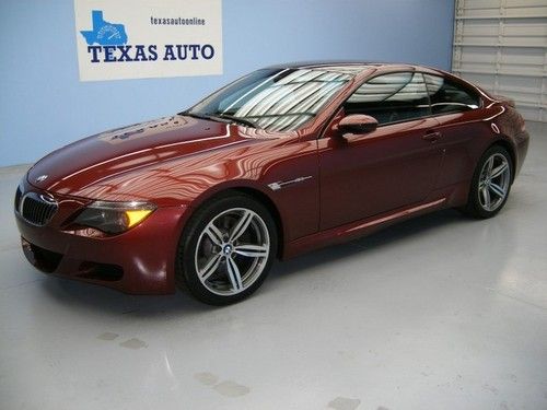 We finance!!!  2006 bmw m6 v10 500 hp 7-speed smg carbon fiber roof nav sport cd