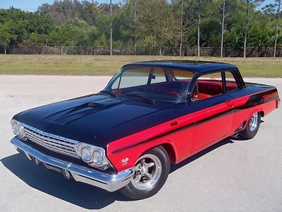 $1 start no reserve 1962 biscayne 409 yenko tribute hot pro street 4 speed rod