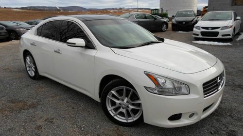 No reserve 2011 nissan maxima sv sedan 4-door 3.5l flood salvage car