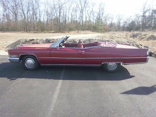 1970 cadillac coupe deville convertible