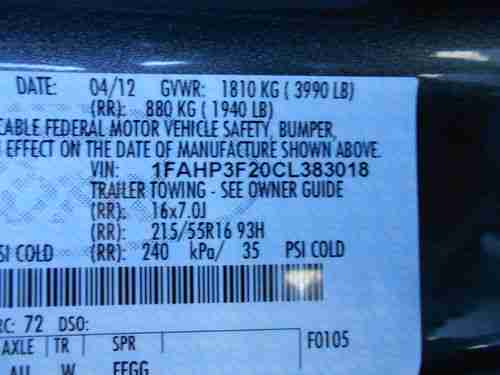 2012 Ford Focus SE Sedan 4-Door 2.0L, US $10,900.00, image 16