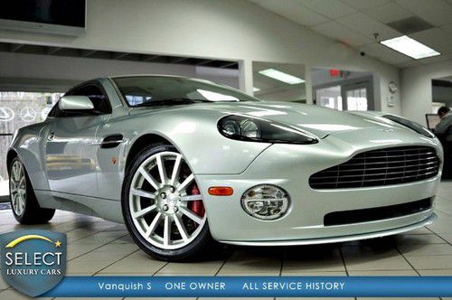 1owner vanquish s service completed 2+2 seating red callipers htd seats pristine